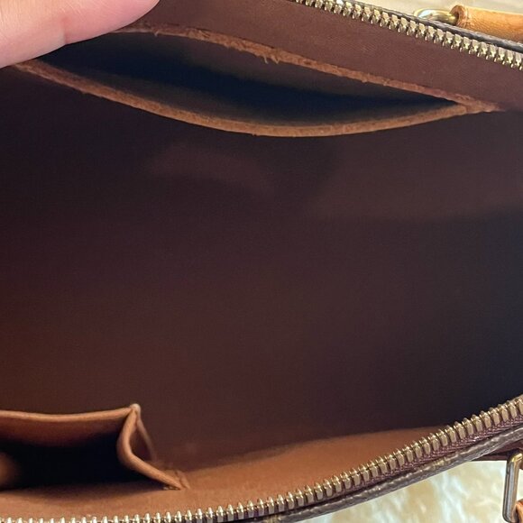 SOLD-Authentic Louis Vuitton Alma Satchel Bag MM Medium Monogram with Dust Bag - Picture 4 of 9